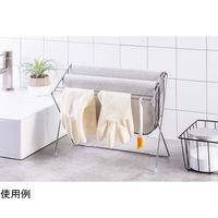 オークス さらっと乾く折りたたみハンガー AUC1400 1個 67-5183-02（直送品）