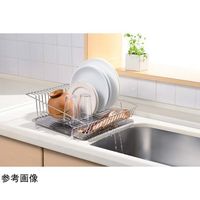 オークス 水が流れるステンレス水切りカゴ LS1541 1個 67-5195-30（直送品）