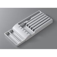 オークス 包丁トレー グレー J09 1台 67-5199-59（直送品）