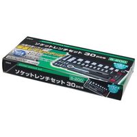 高儀 M&M ソケットレンチセット 30P Sー200 1133370 1セット 63-7068-07（直送品）