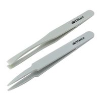 高儀 TKG ファイバーピンセット 2本組 1164415 1セット 63-7071-10（直送品）
