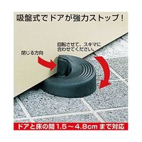 ノムラテック ドアストッパー万能型スロープ式 N-1054 1パック 63-7822-84（直送品）