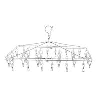 高儀 TAKAGIステンレスハンガー30ピンチ 4014891 1個 64-4073-88（直送品）