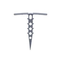 高儀 畑サイクルマルチシート押さえ畝10m用24pcs 2071816 1個 64-4064-84（直送品）