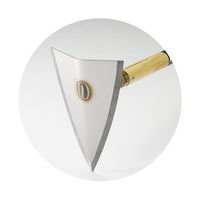 高儀 村国ステンレス三角ホー 柄210mm 2008380 1個 64-4065-33（直送品）