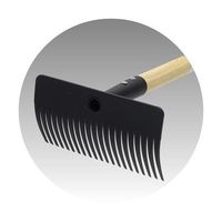 高儀 畑サイクル鍬レーキ大 2077893 1個 64-4065-44（直送品）