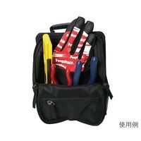 ペンギンエースジャパン フタ付き腰袋 L HT-005 1個 62-8146-27（直送品）