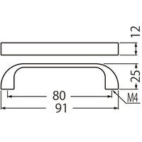 シロクマ U形ハンドル小アンバー A-32 1個 61-9502-32（直送品）