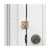 日本ロックサービス 防犯強化ロック ドア用 モヒトツロック 4.9cm×4.6cm×3.3cm DS-MH-1U 1セット（直送品）