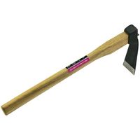 マルト大橋木工所 手打鍛造 片手鍬 バチ 小 390mm柄 13344 1個 63-5446-64（直送品）