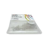 日本化線 デザインワイヤー 自遊自在 wire COLOR アイジョイント 透明 20個入 63-7939-42 1セット(20個)（直送品）