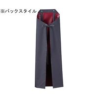 船橋 カタコランWガードエプロン ネイビー×レッド M AF-830 NVxRD 1枚 67-4716-02（直送品）