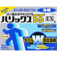 ハリックス55EX冷感A20枚 テイコクファルマケア 肩こり 腰痛 打撲【第3類医薬品】