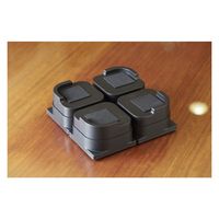 旭電機化成 テレビの高さを上げる足 AKO09 1袋(4個組)