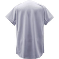 DESCENTE(デサント) 野球＆ソフトボール ユニフォーム フルオープンシャツ XO Ｋシルバー STD83TA 1セット(1枚入)（直送品）