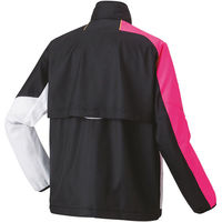 Yonex(ヨネックス) テニス ウインドウェア ユニ裏地付ウィンドウォーマーシャツ S ホワイト／ピンク 70095 1枚（直送品）