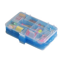 JEJアステージ ツインセパレートケースTS-200 クリアブルー 1個