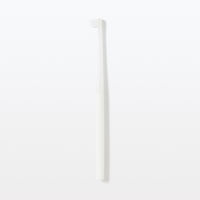 無印良品 ヘッドが交換できる歯ブラシ 部分みがき用ヘッド 白 やわらかめ 全長184mm 良品計画