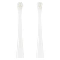 無印良品 交換用 部分みがき用ヘッド やわらかめ 2個入 全長85mm 1セット（1袋（2個入）×2） 良品計画