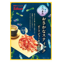海のこつまみ おさかなスティック ビーフジャーキー仕立て 40g 1セット（1袋×6） 壮関 おつまみ