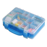 JEJアステージ ツインセパレートケースTS-300 クリアブルー 1個