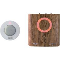 リーベックス REVEX 防水型呼び出しチャイムセット 木目 XP710AM 1個 382-7415（直送品）