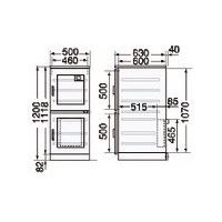 エクアールシー マックドライ 超低湿ドライボックス MCUー301A 500X630X1200 1台 225-6796（直送品）