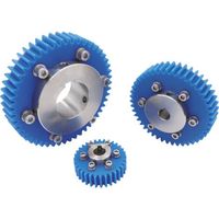 小原歯車工業 KHK プラスチック平歯車PSA専用ステンレスボスSUKB20046 SUKB20046 1個 351-8937（直送品）