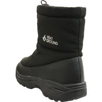 喜多 ウインターブーツ(裏ボア) 4cm防水 ブラック M(24.5~25.0) MK670-BK-M 1足 462-1078（直送品）