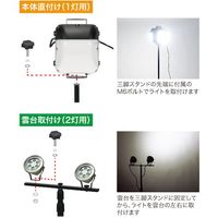 ジェフコム ライトスタンド PD-5ST 1台 531-6317（直送品）