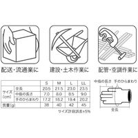 ジェフコム 電工カラーグローブ NDG-53M 1双 552-5481（直送品）