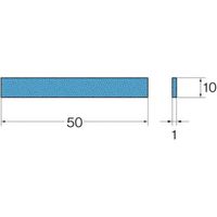 日本精密機械工作 リューター セラミックスティック砥石ニュースーパーストーン X2454 1袋(1本) 543-4255（直送品）
