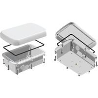 タカチ電機工業 タカチ IP68内圧調整ベント付ボックス WGV10-15-8W 1台 442-3467（直送品）