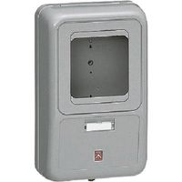 未来工業 未来 電力量計ボックス(グレー) WP-2G-Z 1個 204-1358（直送品）