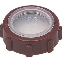 未来工業 未来 ポリカブッシング(フタ付) ZVF-104 1セット(5個) 204-7746（直送品）