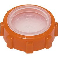 未来工業 未来 ポリカブッシング(フタ付) ZVF-15 1セット(100個) 204-7752（直送品）