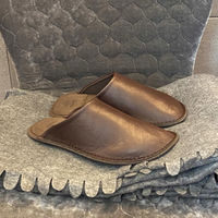 ヤマト Reelaルームサボ本革スムース ダークブラウン 26ー27cm(Men) YMS201 DBR 1足（直送品）