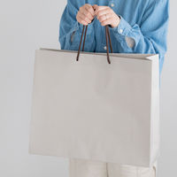 ヘッズ 無地サンドベージュペーパーバッグー1（10枚）