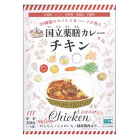 国立薬膳カレー チキン 中辛 1人前・200g 1セット（1個×3）AKプラス レトルト