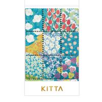 キングジム KITTA 切手風シール キッタスペシャル(ガーデン) KITP007 1冊