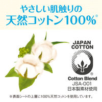 アテント コットン100%自然素材パッド安心中量 大容量26枚 100cc 1パック（26枚入）大王製紙