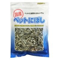 ペット にぼし犬猫用 国産 450g 1セット（1袋×5）藤沢商事 犬 猫 おやつ
