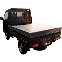 萩原工業 萩原 ターピー 軽トラックシート暁 1号 軽トラック メタリックシルバー 1.9m×2.1m AKA1921 1セット(10枚)（直送品）