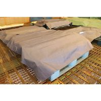 萩原工業 萩原 ターピー デニム調ブルーシート<クロスタイプ> デニムブルー 1.81mX50m巻 DNM1850R 1本 571-4436（直送品）