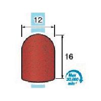 アルゴファイルジャパン アルゴファイル キャップサンダー丸 セラミック砥粒#120 φ12X16 AS422C 1パック(10本)（直送品）