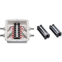 タカチ電機工業 タカチ 中継用端子台 WTB-240-10P-FB 1台 531-6542（直送品）