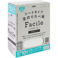 アサヒペン シートタイプ生のりカベ紙Facile 92X2.5MX4枚入(10M分) OKNー13 119568 1本 573-6886（直送品）