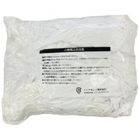 トーマセンイ ウエス 洗い加工 1kg メリヤス 白 80090 90090-1KG 1個 569-1971（直送品）