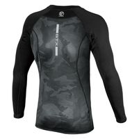 イーブンリバー アイスコンプレッションネオクルーネック長袖 カモフラBK L GTX06-95-L 1着（直送品）