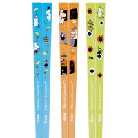 スケーター AAC45T アクリル箸 21cm 3Pセット 【ムーミン】 669736-AAC45T 1セット(3膳入)（直送品）